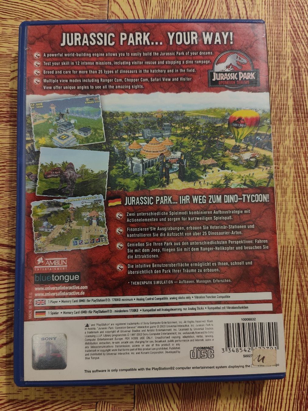 Giochi: Jurassic Park Operation Genesis – Usato da Liestal venduto da bebbi1989 1
