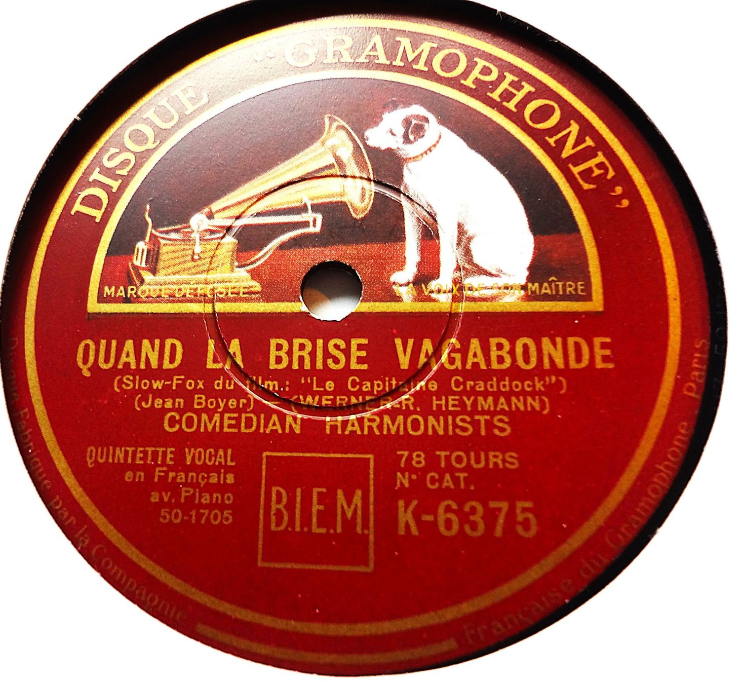 Dischi in vinile: Comedian Harmonists Schellackplatte – Usato da Hemishofen venduto da Phonomandy 1