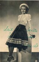 Karin Hardt 1910-92 Autogramm Vintage Foto 9x14cm