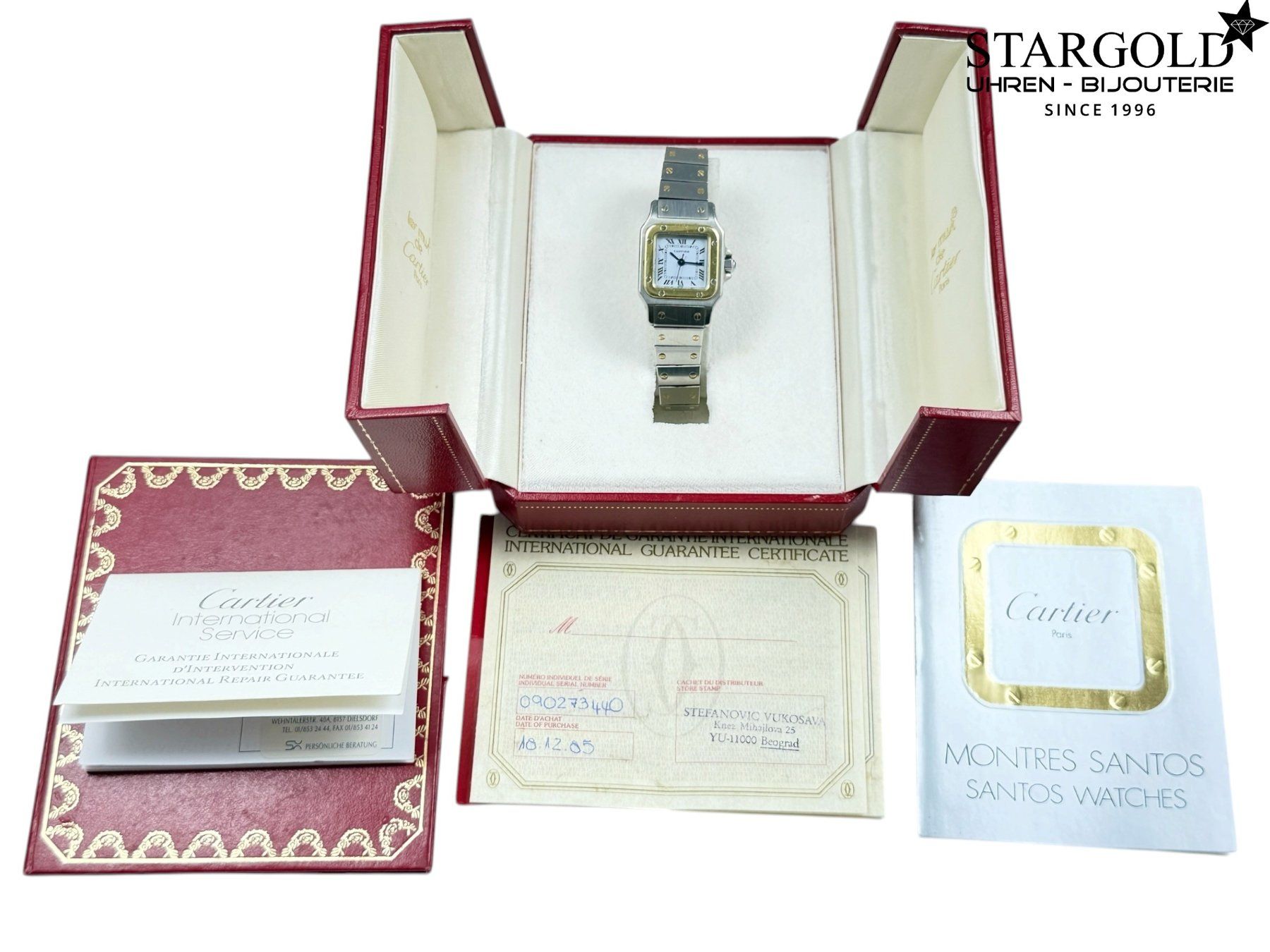 Cartier Montres: Cartier Santos Galbée - 0902 – D'occasion à Zürich par Stargold-Uhren 9