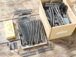 Fleischmann Elektro Weichen & viele Schienen & Signale H0 DC