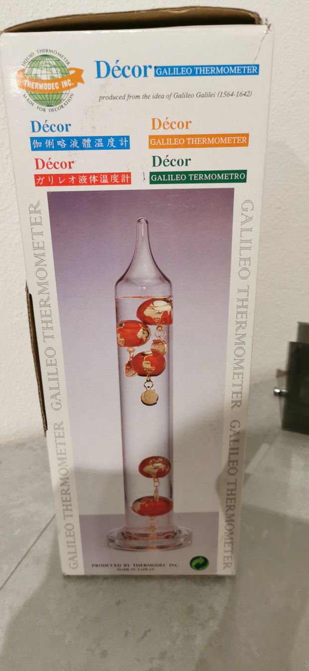 Altro per la casa: ORIGINELLER DEKORATIVER STAND-THERMOMETER – Nuovo e nell'imballaggio originale da Aadorf venduto da lisepeter 2