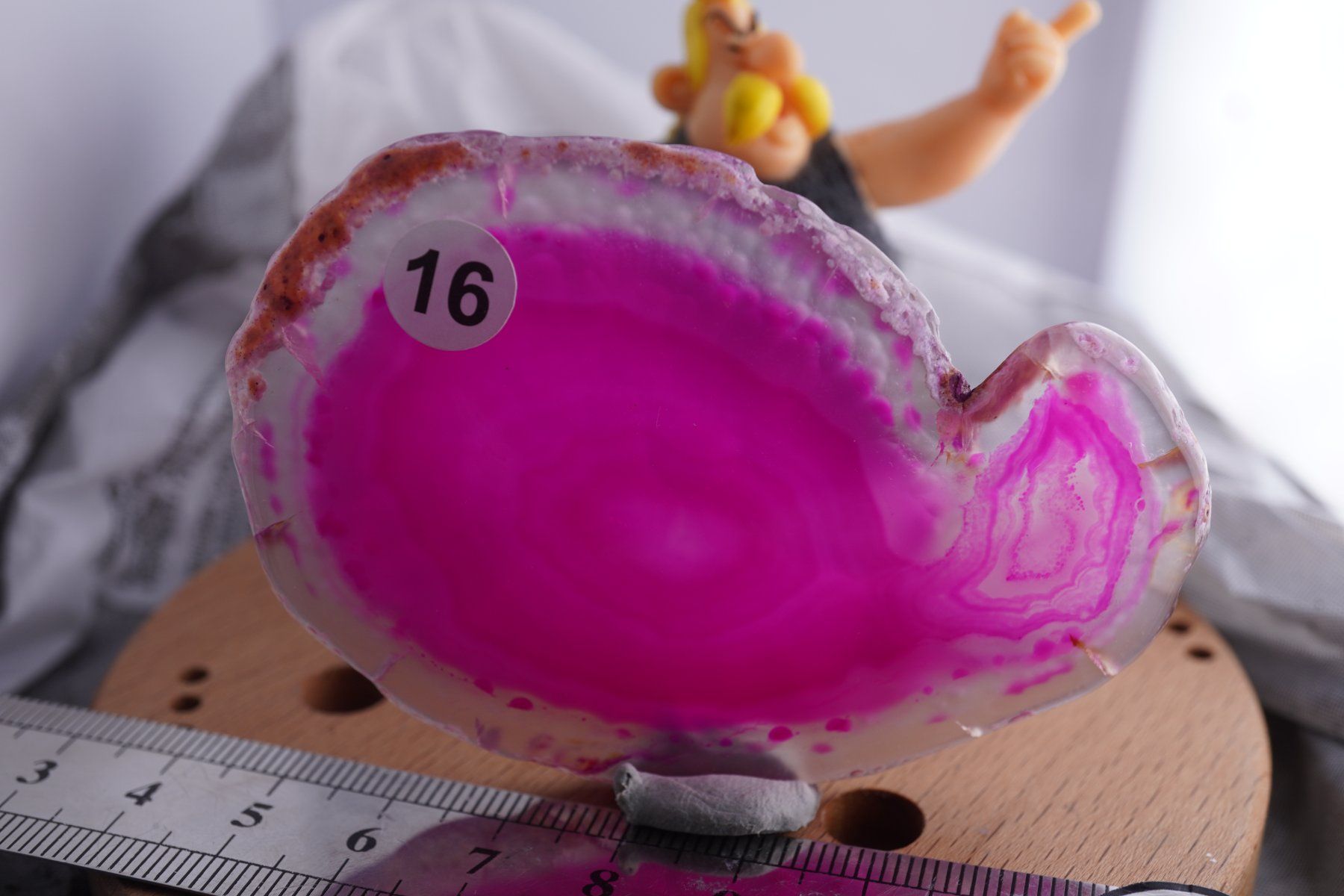 Minerali & Pietre curative: Achat  Scheibe Rosa    wow     Ab 1.-(1) – Nuovo e nell'imballaggio originale da Eschenbach SG venduto da topstone 2