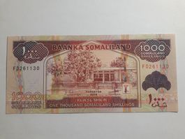 SOMALILAND - 1000 Shillings 2014 UNC (FD261130)