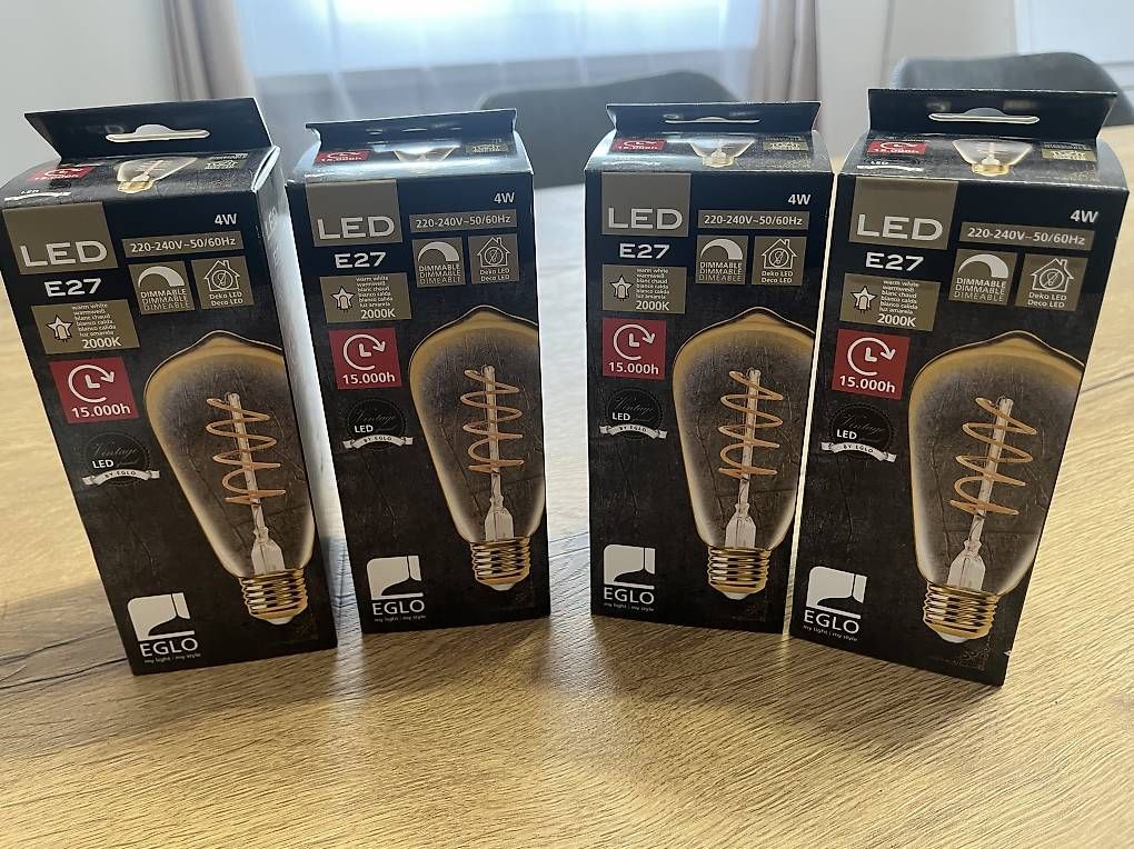 Lampade: LED Glühbirnen E27 4W – Usato da Suhr venduto da Cark_ZehndAir
