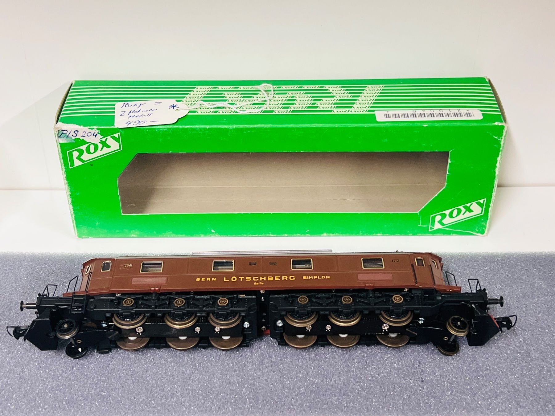 Roxy Modellini di ferrovie: Roxy Be 6/8 BLS 2.Motorig ! H0 DC Analog – Usato da Neuenhof venduto da ludovicco 5