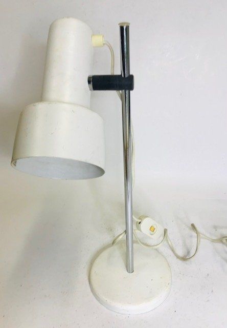 Lampade: Bürotischlampe weiss 60-70er – Usato da Zürich venduto da gigimai67
