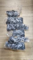 Vorhang Ringe mit Clips schwarz 25mm ca. 500 Stk. Neu