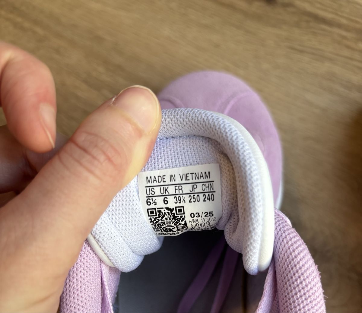 Scarpe da donna: Light pink/purple adidas size 39.5  – Usato da Zürich venduto da fra_f66n 3
