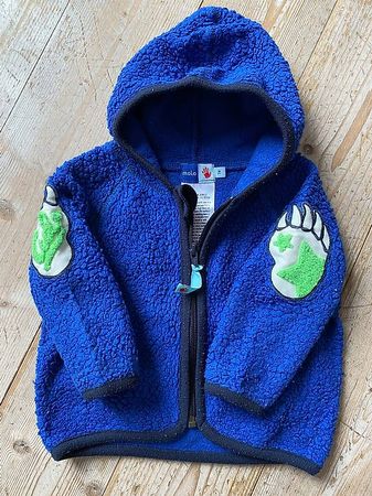 Molo Teddy-Jacke in blau Gr. 74