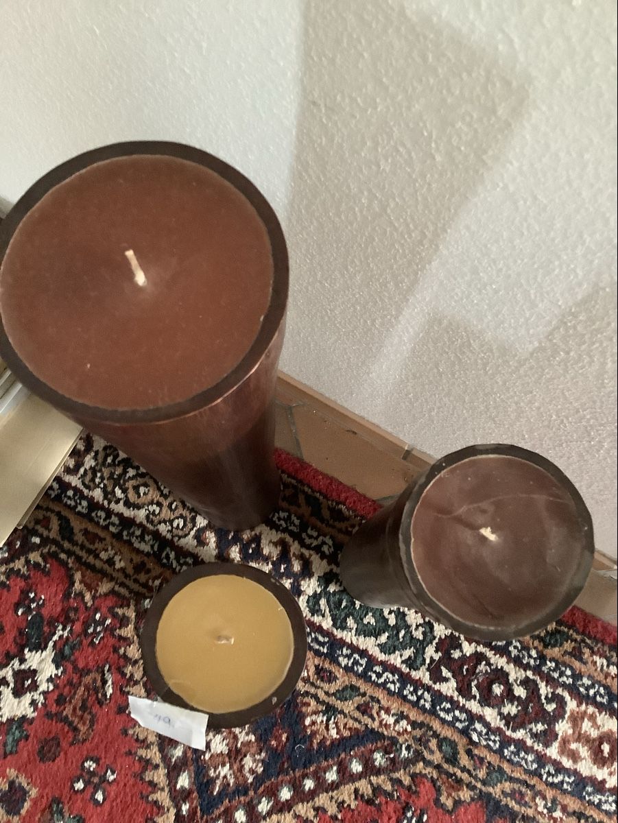 Candele: Bambuskerzenset – Nuovo (secondo la descrizione) da Allschwil venduto da Sylvia50 1
