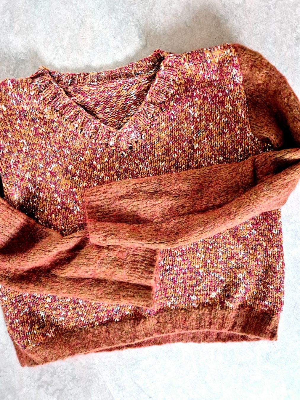 Maglioni & Felpe: PULLOVER UNIKAT EINZELSTÜCK HANDMADE M 38 , TOP ZU JACKE – Nuovo (secondo la descrizione) da Elsau venduto da the-colorful-side 3