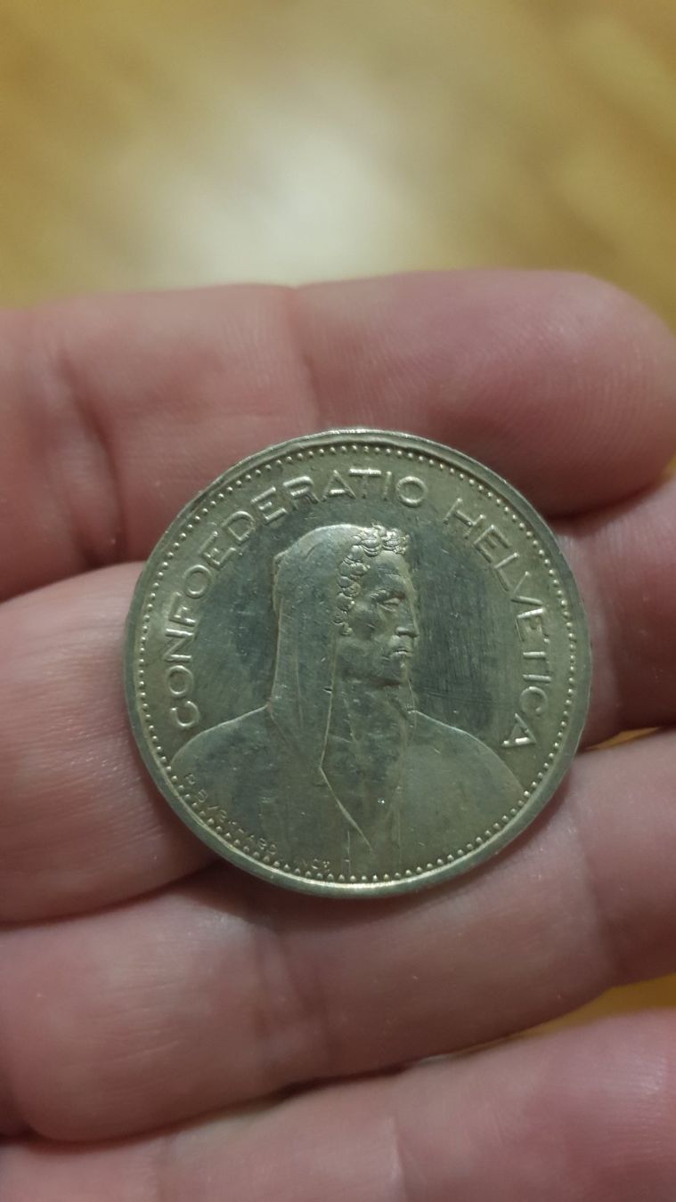 Tutti le monete: 5 francs 1933 – Usato da Meyrin venduto da menelaos77 1