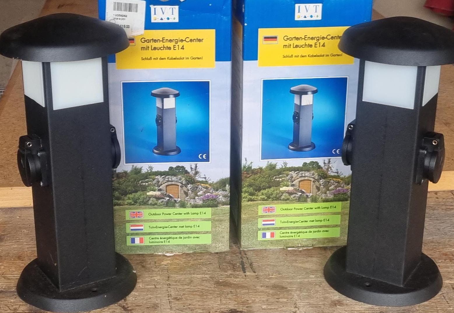 Lampade: IVT 2 x Gartenlampe / lampe de jardin – Nuovo e nell'imballaggio originale da Collonges venduto da arashee 1