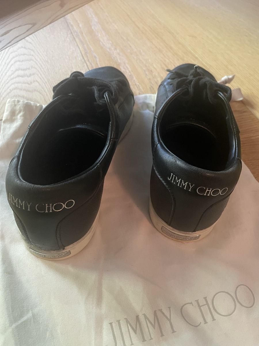 Jimmy Choo Scarpe da donna: Timeless Jimmy Choo leather sneakers – Usato da Zürich venduto da Fredsgaard 2