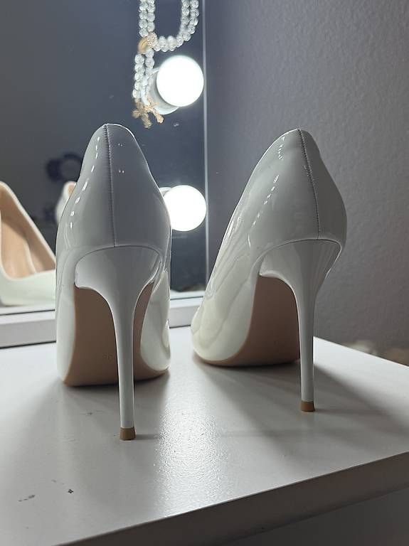 Scarpe da donna: Weisse High Heels (38) – Nuovo (secondo la descrizione) da St. Gallen venduto da lpe_y99z 3