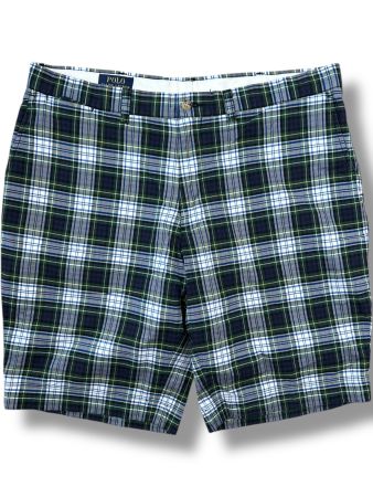 Short Patchwork Ralph Lauren Bleu et Vert - W38