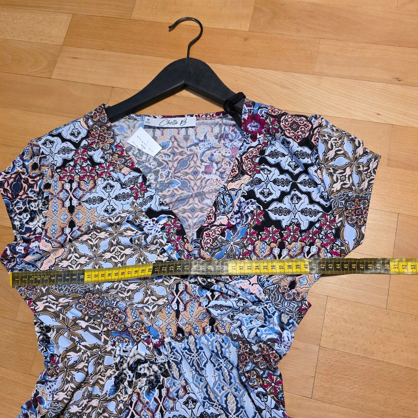Vestiti: Buntes Kleid M Chetta B luftig elegant – Usato da Wald ZH venduto da CapLux 3