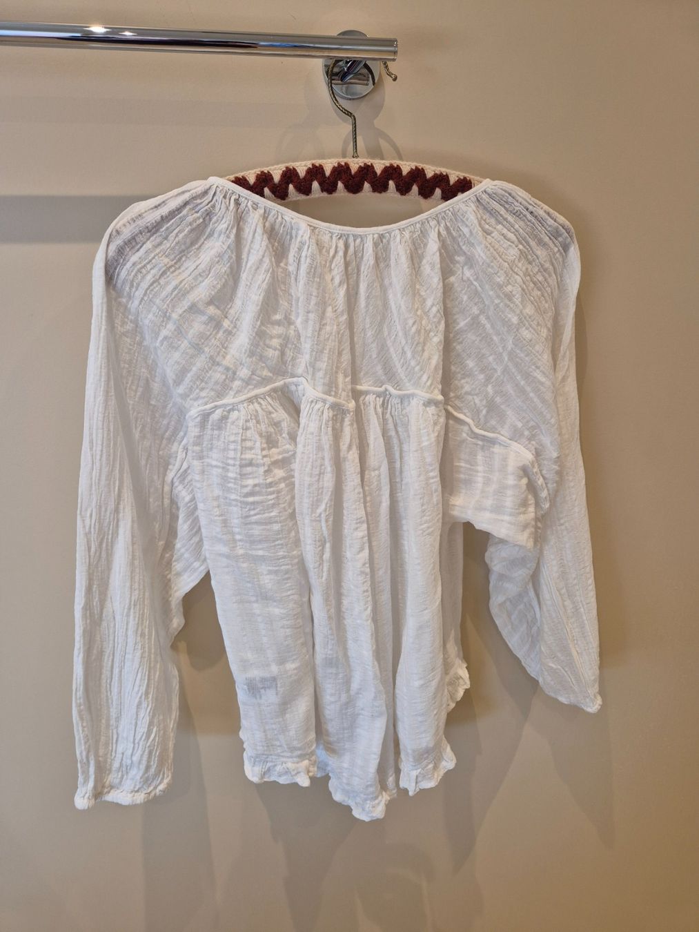 Chemisiers: American Eagle Tunika Bluse Weiss, Grösse M, – D'occasion à Dietikon par grafad 1