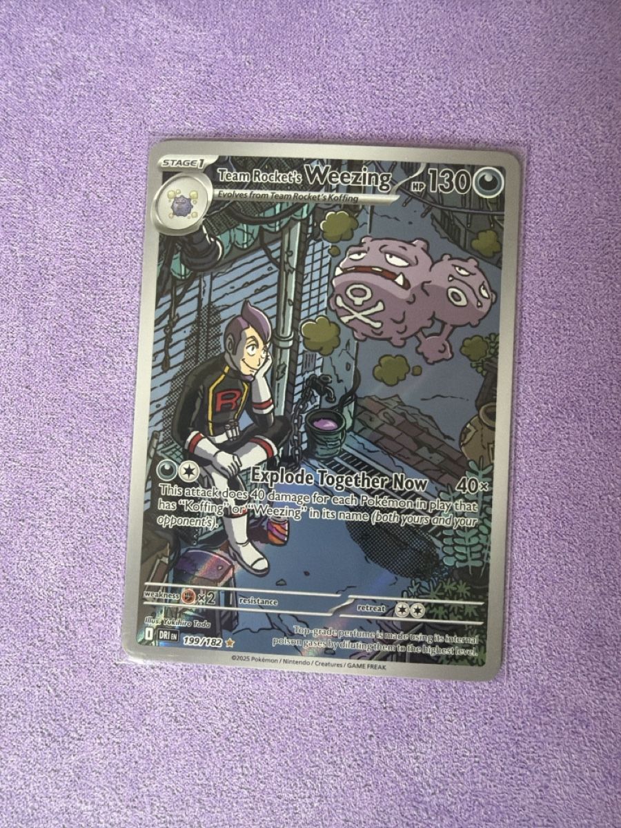 Pokémon Carte collezionabili: Weezing 199/182 NM/EN – Usato da Cadro venduto da rarecandycustoms
