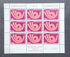 Jugoslawien-Mi 3045 Bogen ** (1973)