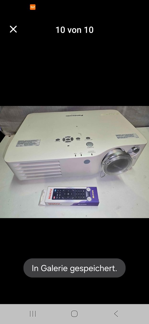 Panasonic Videoprojektoren: Panasonic Beamer PT-AX100E – Gebraucht aus Lenzburg von cameleoncolor 6