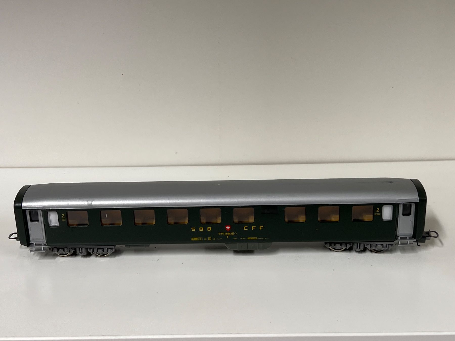 Lima Modelleisenbahnen: Lima SBB  2.Kl.  H0 DC – Gebraucht aus Neuenhof von ludovicco