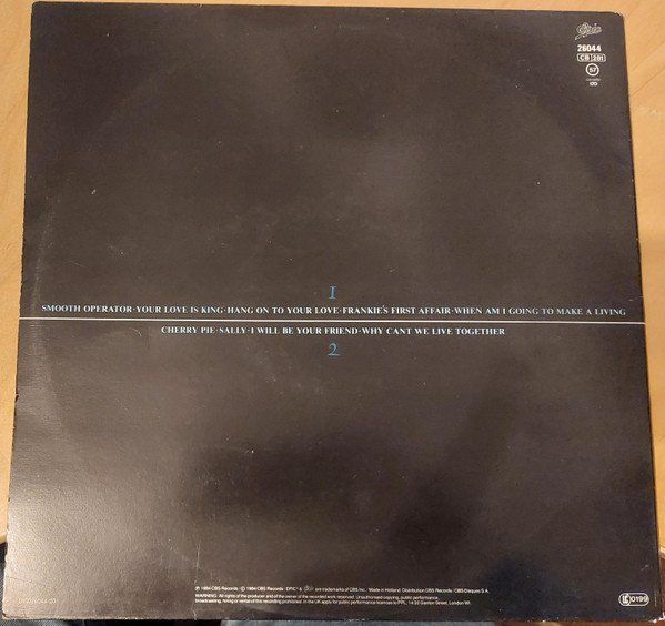 Dischi in vinile: Sade Diamond life LP Darkblue Labels Getfold – Nuovo (secondo la descrizione) da Hellikon venduto da Jogi73 3