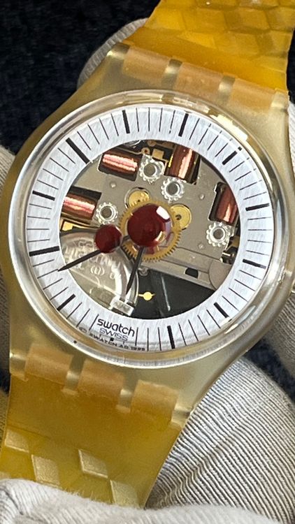 Swatch Orologi: Swatch Music Call Gelb, Vintage Rarität, Sammlerstück! – Usato da Grenchen venduto da chththl 5