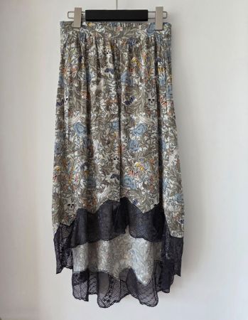 Zadig&Voltaire Joslin Soft British Flowers skirt Size 34