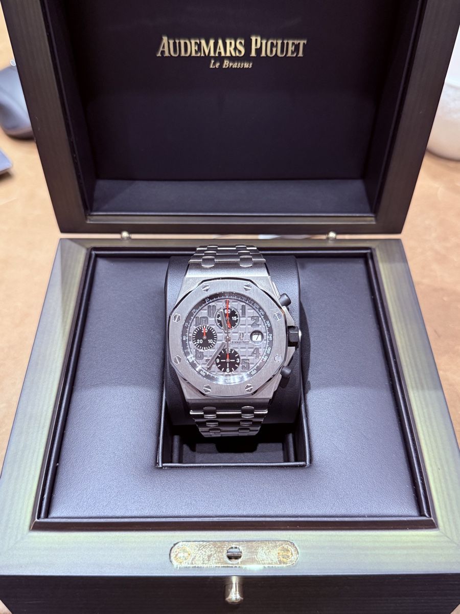 Audemars Piguet Orologi: Audemars Piguet RO Offshore Titan Fullset – Usato da Zürich venduto da WATCHROOM 1