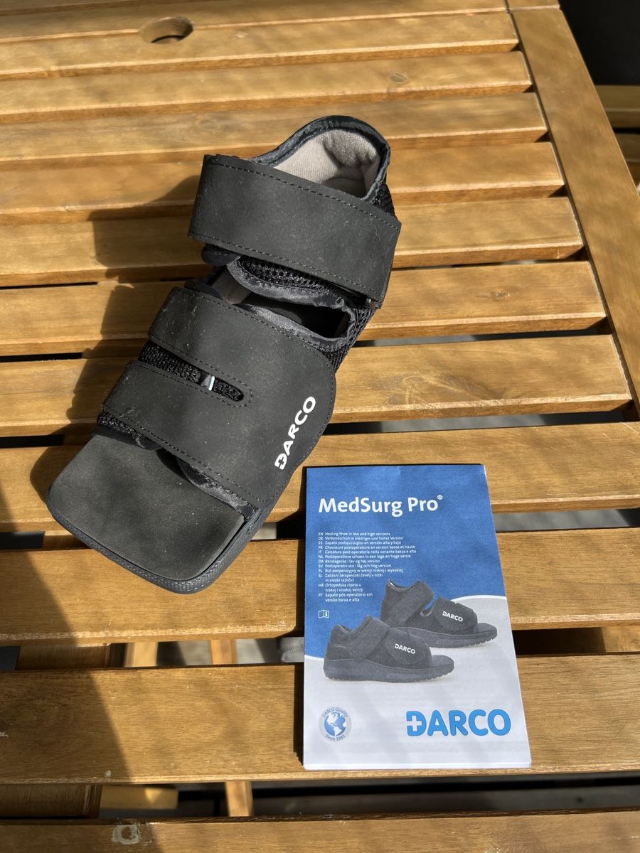 Medizinische Geräte: Darco MedSurg Pro post-operation shoe – Gebraucht aus Zürich von Kate_2001 1