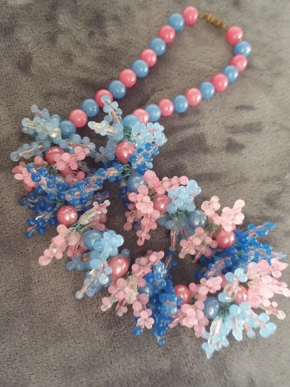 Catenine: Antike Glas Halskette Collier Ca 1940 – Usato da Zürich venduto da sanwit 1