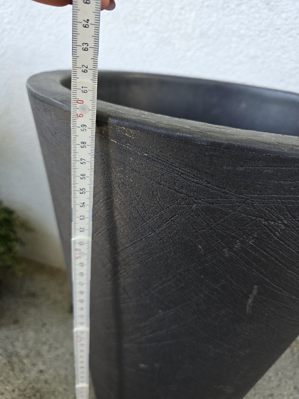 Blumentöpfe: Hoher Blumentopf – Gebraucht aus Rickenbach b. Wil von Kth_v8 3