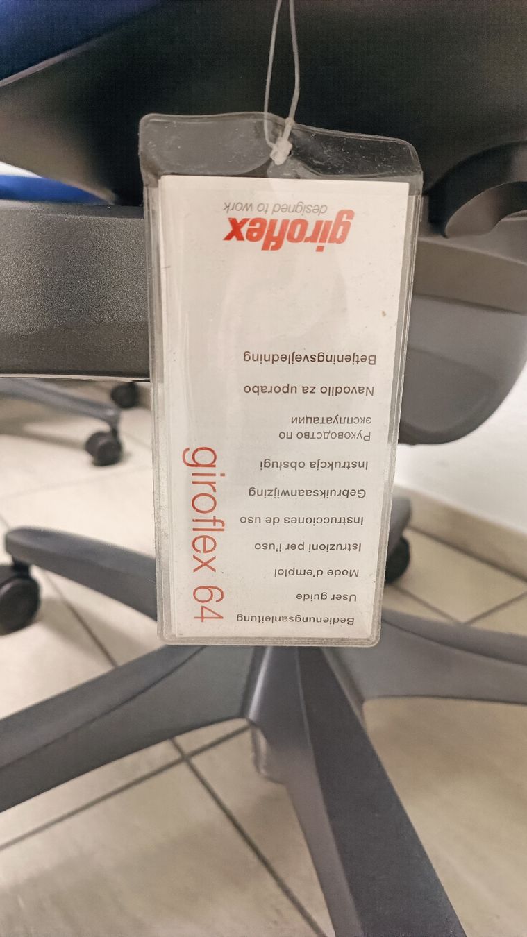 Giroflex Sedie: Bürostuhl Giroflex 64 – Usato da Schmitten FR venduto da oftringen 3