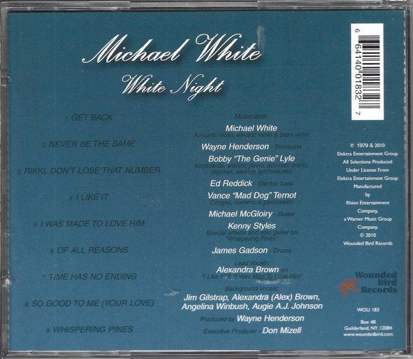CD: Michael White (CD) White Night  FABRIKNEU, versiegelt – Nuovo e nell'imballaggio originale da Zürich venduto da Tarafo5 1
