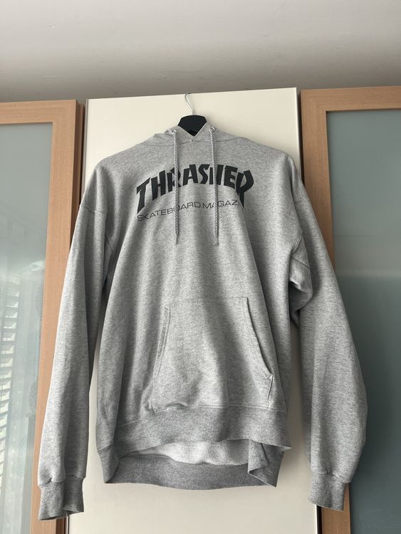Grauer Trasher Hoodie Kaufen auf Ricardo