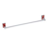 WAND HANDTUCHTRÄGER  ZINK VERCHROMT "ALBA" 50 CM