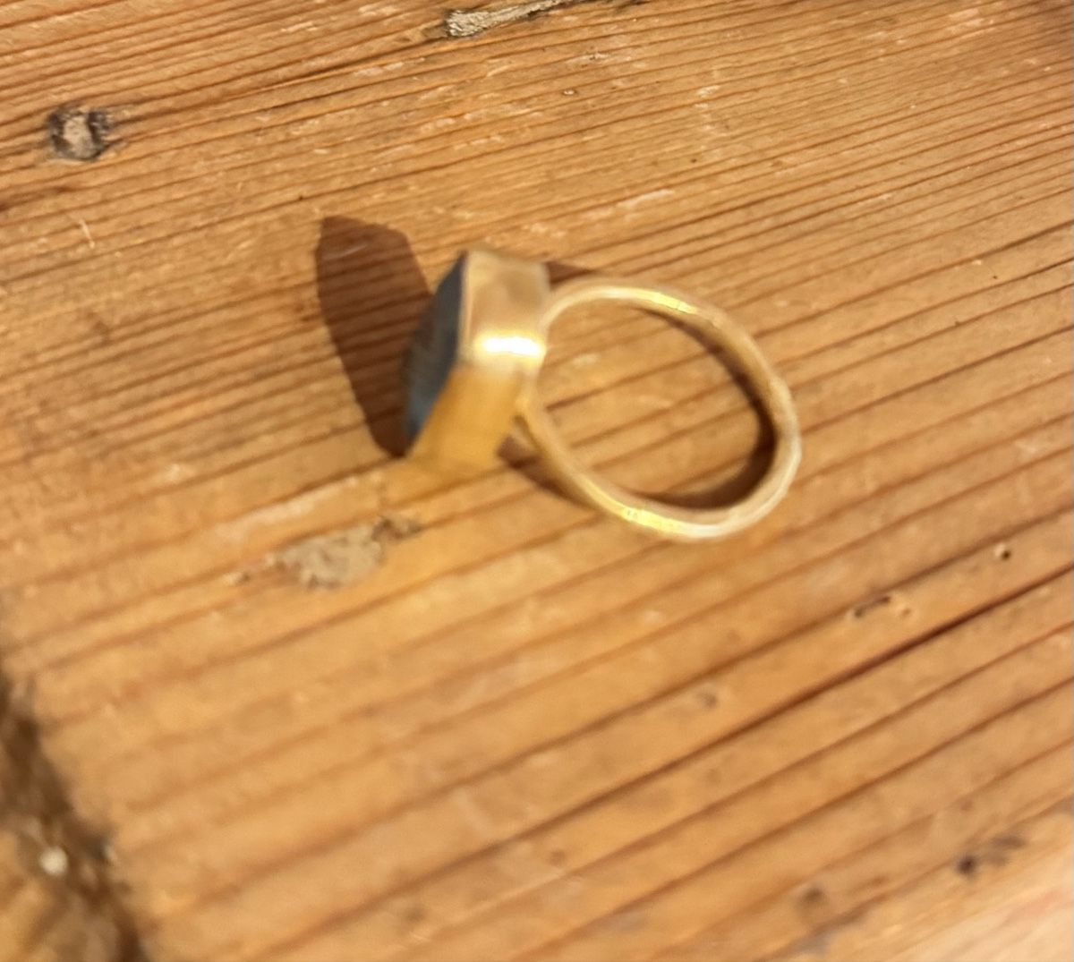 Anelli: Aquamarinring Silber vergoldet – Nuovo (secondo la descrizione) da Donat venduto da troja007 1