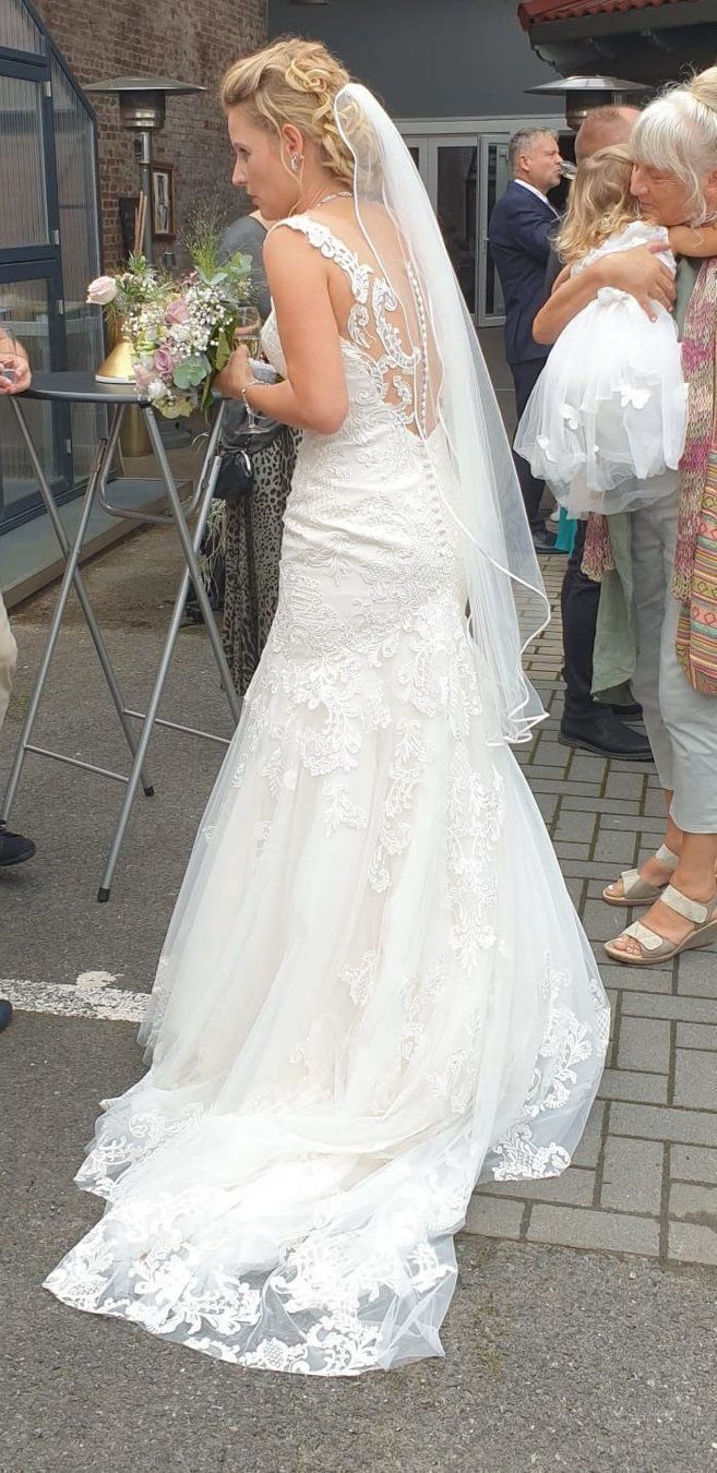 Vestiti: Brautkleid / Hochzeitskleid Gr. 38 – Usato da Oberglatt ZH venduto da Karolin88 3