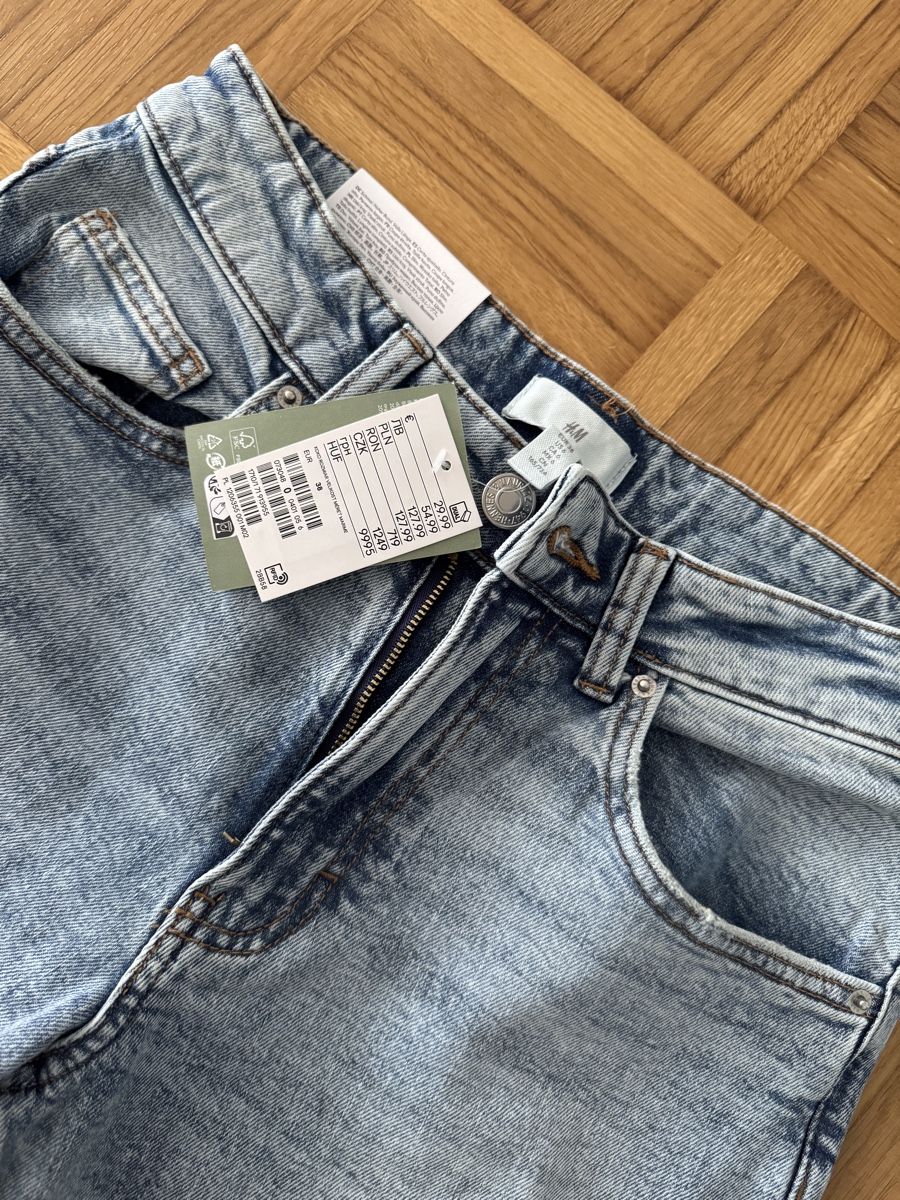 H&M Jeans: H&M Slim High Jeans Gr. 38 – Nuovo e nell'imballaggio originale da Wetzikon ZH venduto da tuna83 3