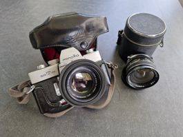 Minolta SRT 101 und Objektiv