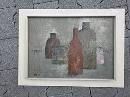 Gemälde Bild - R. Geisser 1968 - 66 cm x 49 cm - Gossliwil