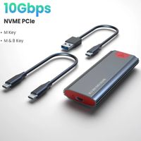 M.2 NVMe SSD Gehäuse – USB 3.1 Gen2 | 10 Gbit/s | USB-C |