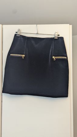 Mini-jupe en velours Sandro