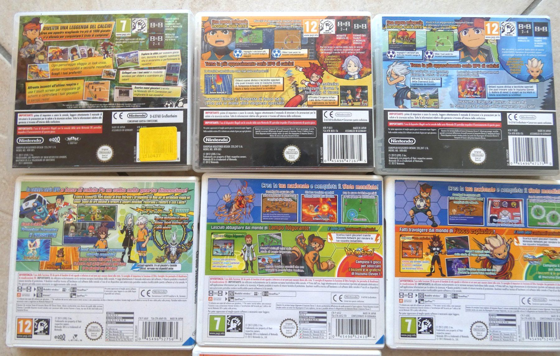 Nintendo Jeux: Nintendo DS/3DS - INAZUMA ELEVEN Collection – D'occasion à La Sarraz par classicworldcoins 3