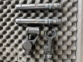 SET C: 2 Stück AKG C391B / SE300 Mikrofone