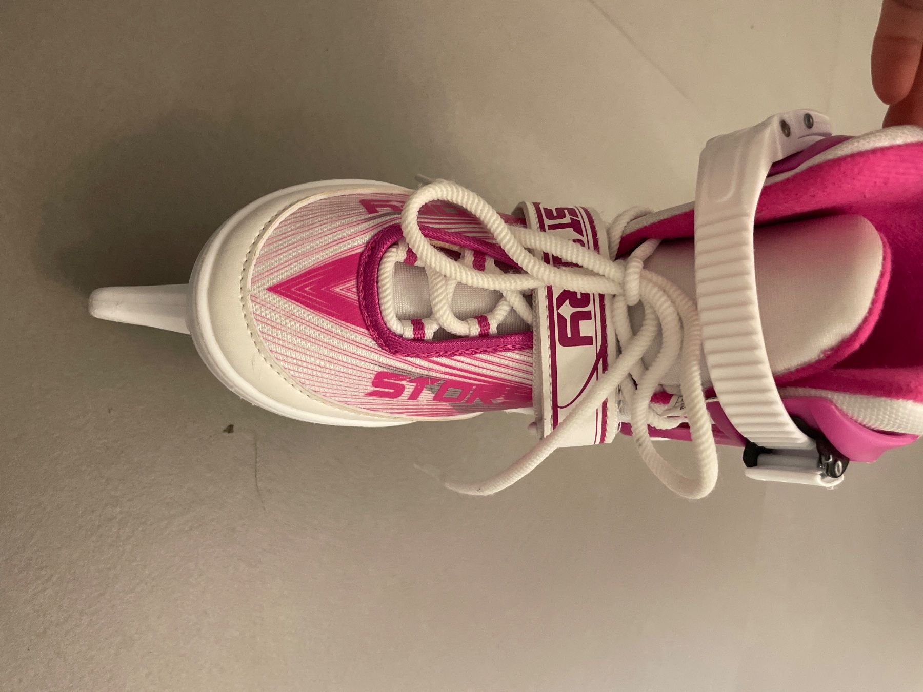 Pattini da ghiaccio: Pinke Schlittschuhe – Usato da Schwadernau venduto da Webtrics 1