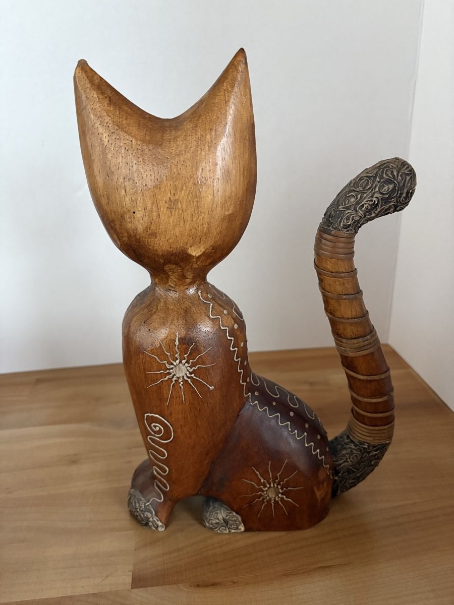 Tutte le decorazioni: Katze Figur aus Holz – Usato da Rümlang venduto da SchumBru10 2