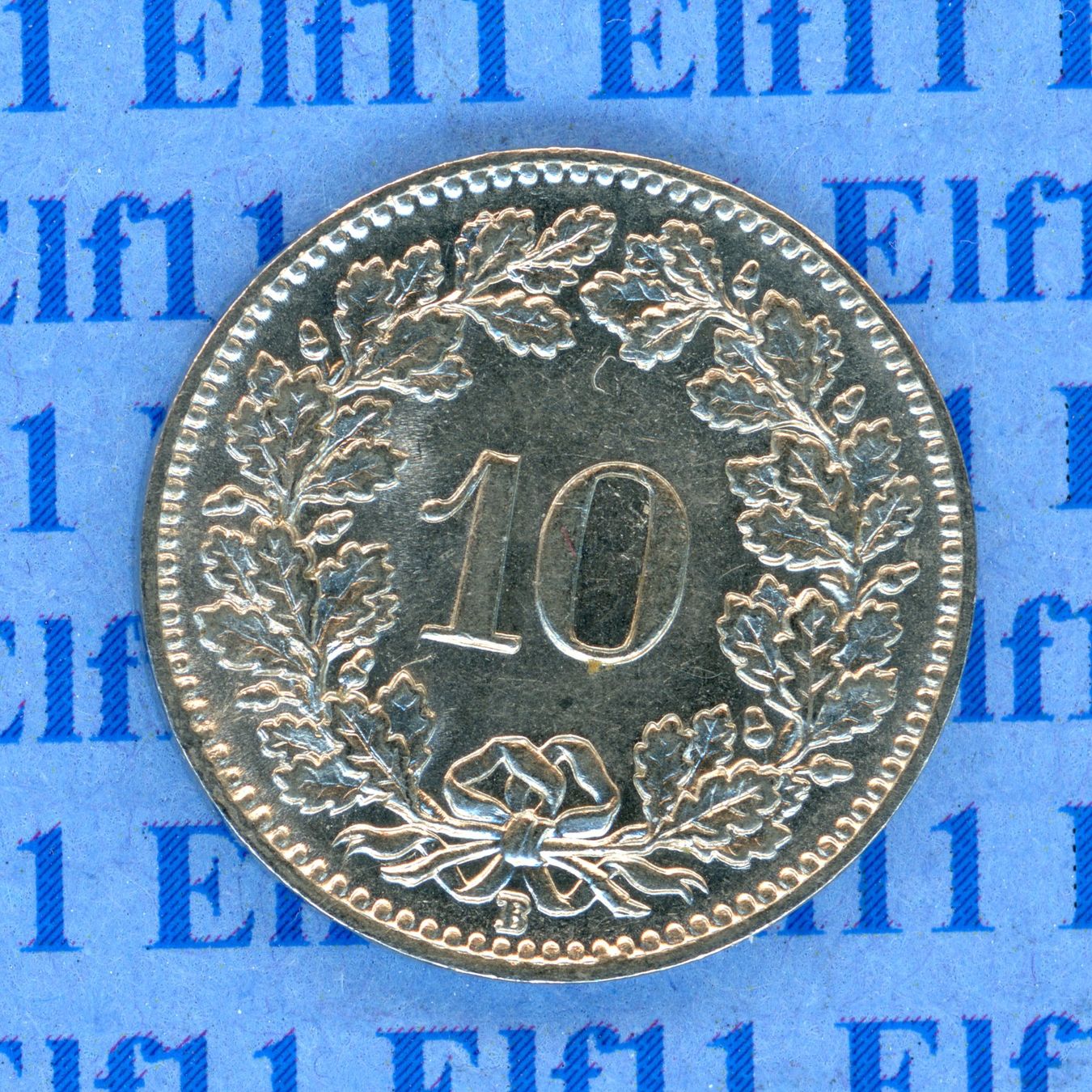 Tutti le monete: CHF___0.10 1937 -unz 10 Rappen – Usato da Widnau venduto da Elf11 1
